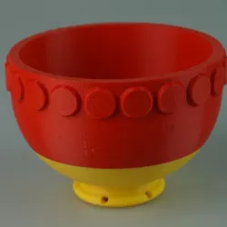 Simple retro planter