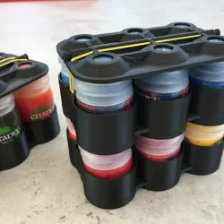 Stackable GW Citadel Coulours Paint storage tray