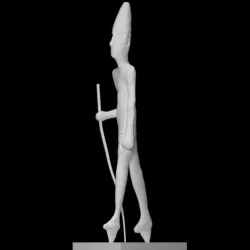 Statuette of a man