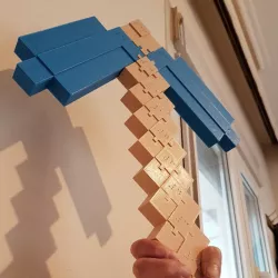STONE PICKAXE PUZZLE (MINECRAFT)