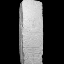 Stone Relief of a Warrior