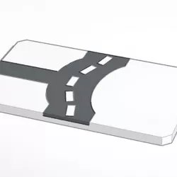 street round blank monopoly