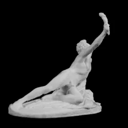 The Soldier of Marathon Announces Victory at the Louvre, Paris