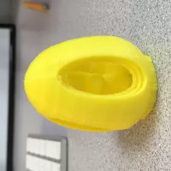 Tinkercad egg with rotating shells and bunny