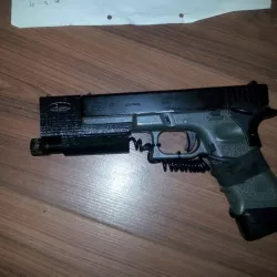 Tokio Marui Glock 17 Laser holder Kompensator