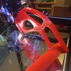 Topology Optimized Spool Holder