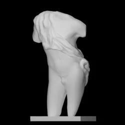 Torso of a satyr