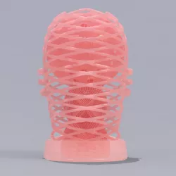 Trophy for 2018 3DPIAwards contest