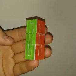 Twisty Cube Slide Puzzle