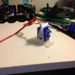 Upright Servo Mount for Micro 9g Servo