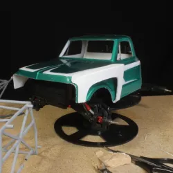 Wide Fenders for Pro-Line 72 Chevy Pickup Body