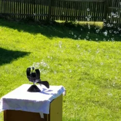 Working (Fully Wind Powered) Bubble Blower #Tinkerfun