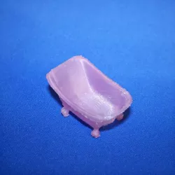 1-24 scale Clawfoot Tub