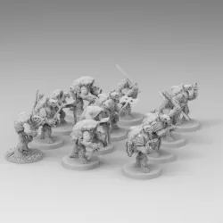 $12.00Humanoid Turtles Set