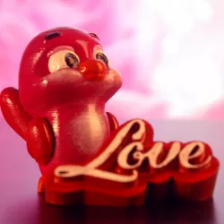 $2.00Valentine's Day Collection: "Little Bird" + "Love" (Support free / Easy to print)