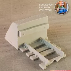 $2.68Buffer Stop track for Euroreprap Railroad System