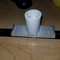 3/4 inch pvc pipe to rack hanger