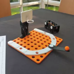 3 Pointer 3D Printed Basketball Game