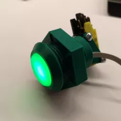 30mm arcade button with 5mm RGB LED