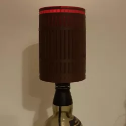 $4.49Barrel style lamp shade for up-cycled bottle lamps
