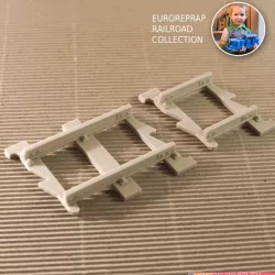 $4.55Complementary tracks set: straight (No3, No4) - Euroreprap Railroad System
