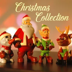 $4.99Christmas Collection - with Santa Claus, a Snowman, a Reindeer and a Christmas Elf