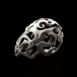 $5.00Abstract Skull
