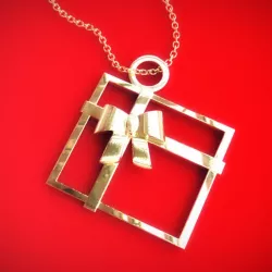 $5.00Christmas Present Pendant