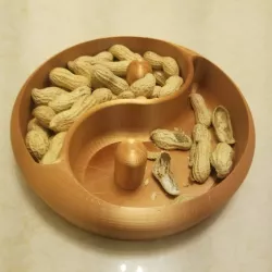 $5.00improved Yin & Yang nut and candy bowl