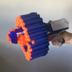72 Nerf dart rail attachment