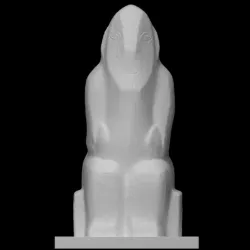 Abstract statue
