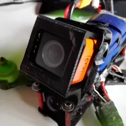 Action Cam mount for racing drone