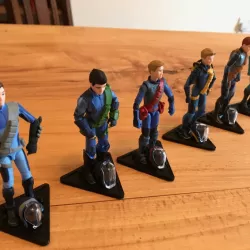 Action Figure Baseplate Stand