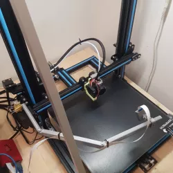 adjustable cr10 cr10s x motor raspberry camera mount (z growing timelapse effect)