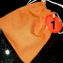 Advent Calendar Tags (round, 1 - 24)