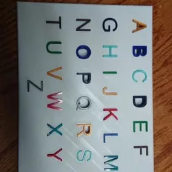 Alphabet toy shape
