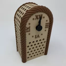 'Antique' Auto Correcting Analog Clock