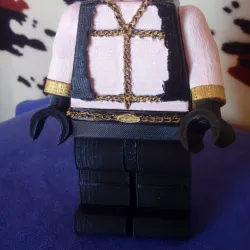 BELT GUY MOTOCYCLE LEGO GIANT (VILLAGE PEOPLE)