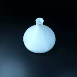 Bezier curve vase customizable