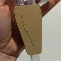 Blow-to-start siphon (venturi effect)