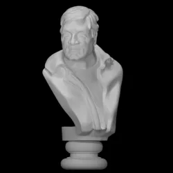 Bust of Sir Paul Getty K. B. E