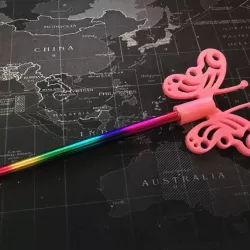butterfly pencil topper