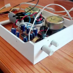 Caja para altavoz PC