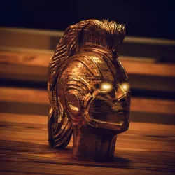 CAPTAIN MARVEL MOHAWK HELMET