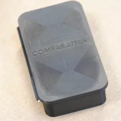 case, with diam. 57 mm Mitutoyo dial indicator inside