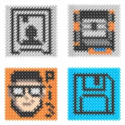 Chainmail - Dual Extrusion 3D Printable Fabric