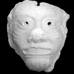 Clay mask of Huwawa