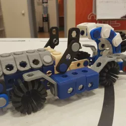 Clickaloo Retro Car Playset