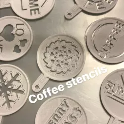 Coffee stencils