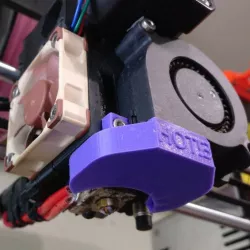 Concentrated Airflow Fan Duct for Prusa i3 MK3